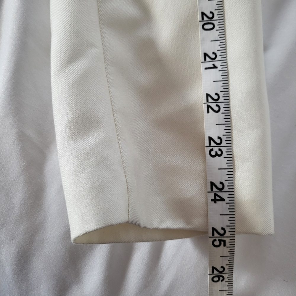 KIMHÉKIM Venus Blazer Size 38 Assymetric Ivory Off White - Picture 10 of 16
